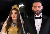عروسی طلایی در ترکیه؛ عروس زیر بار کیلوگرم‌ها طلا توان ایستادن نداشت!
