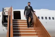 کاروان خودرویی جولانی پس از ورود به پایتخت روسیه