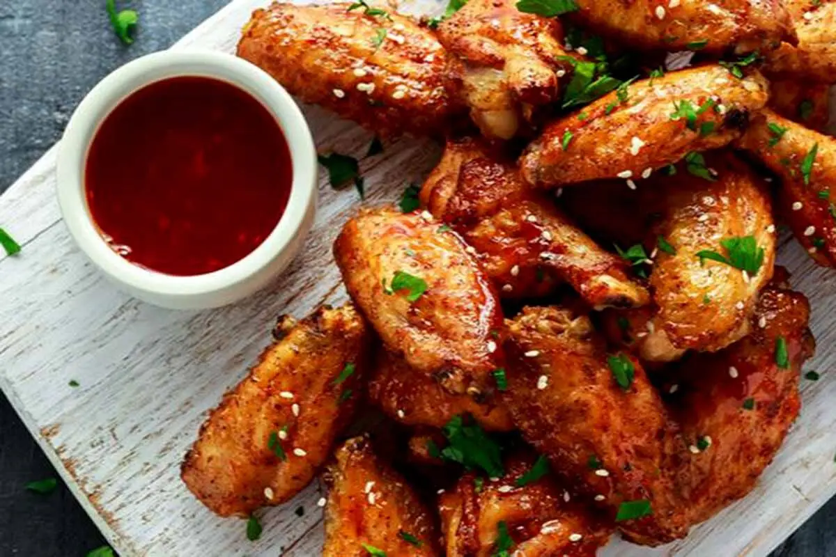 طرز تهیه بوفالو وینگز با بال مرغ 

