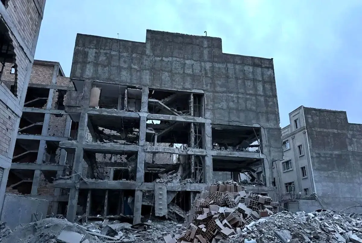 حمله به ساختمان مسکونی غیر نظامی در شهر پردیس استان تهران