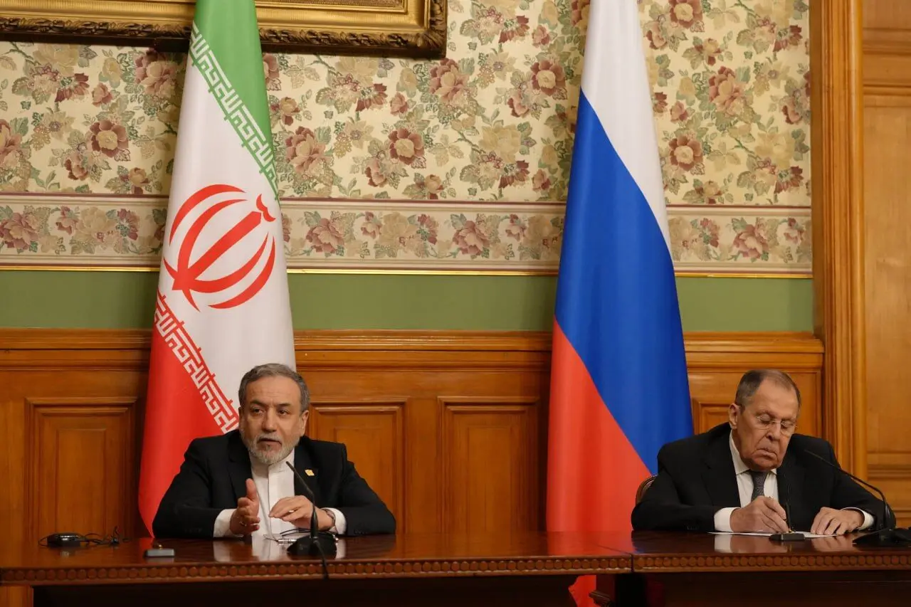 نشست خبری مشترک عباس عراقچی و سرگئی لاوروف
