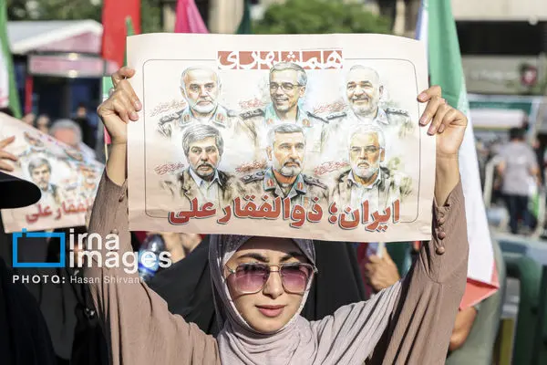 تصاویر؛ تجمع بزرگ «ایران ذوالفقار علی»