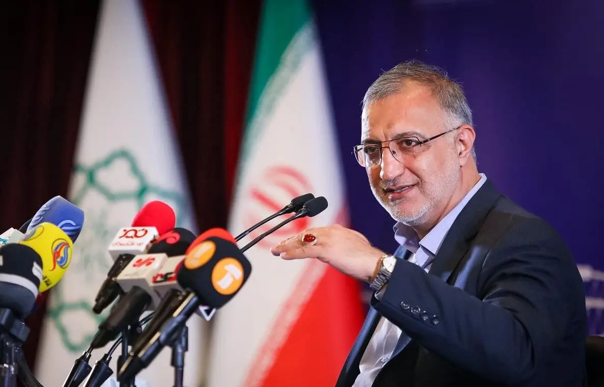 زاکانی: 14 هزار نقطه در تهران هدف حمله قرار گرفته است
