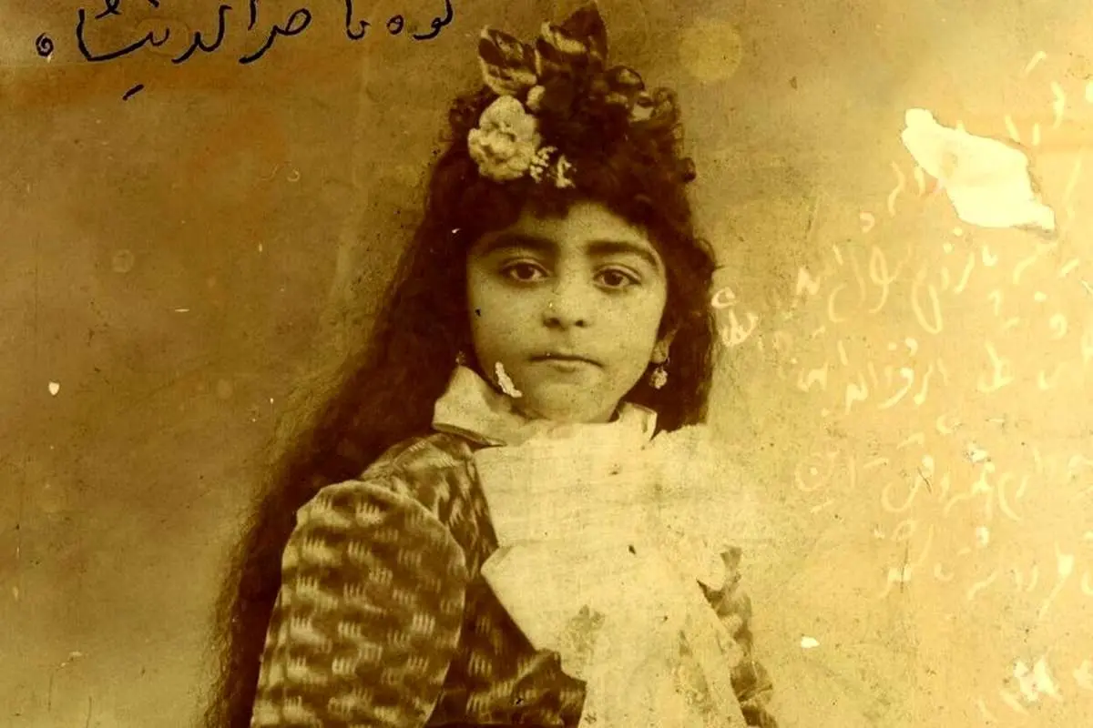 «توران‌الدوله، نوۀ ناصرالدین شاه» در 36 سالگی 