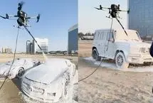 ببینید؛ اولین کارواش پهپادی جهان در دبی