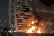 شنیده شده صدای انفجارهای بیشتر در دبی