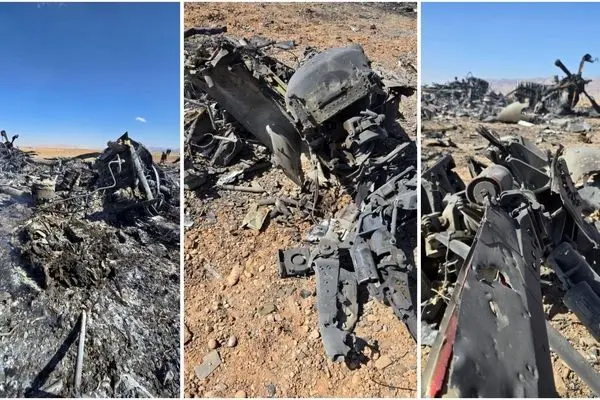 تصاویری دیگر از هواپیما و هلی‌کوپترهای منهدم شده آمریکایی توسط ایران