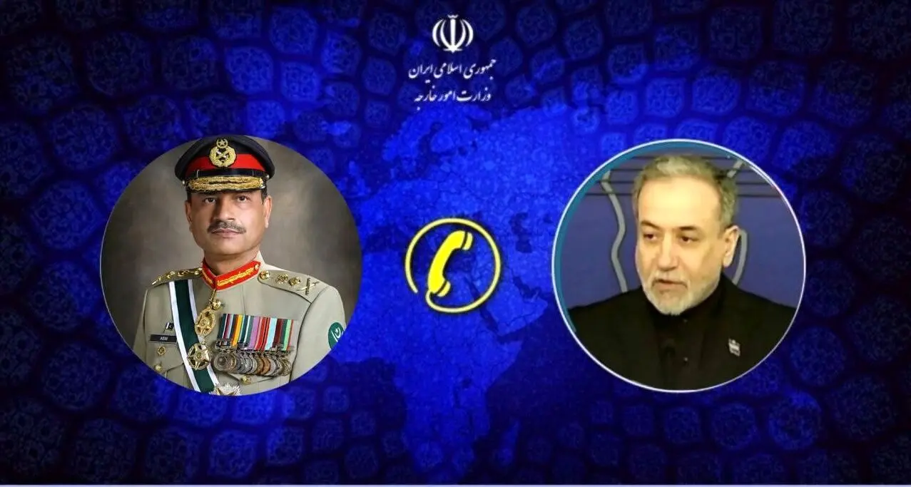 گفت‌وگوی عراقچی و فرمانده ارتش پاکستان درباره لبنان