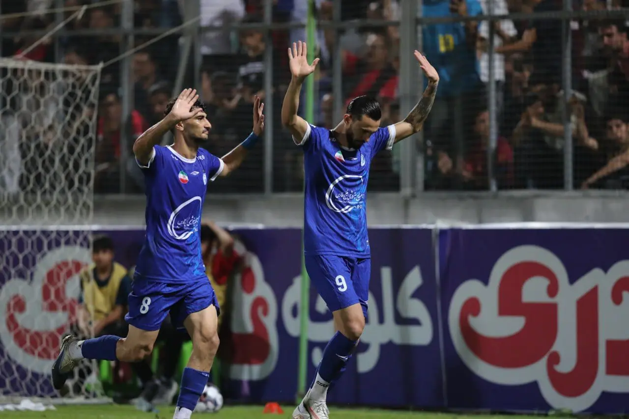 جدول لیگ برتر بعد از برتری استقلال و تراکتور، قبل از بازی پرسپولیس