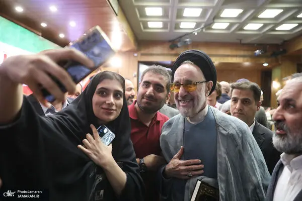 تصاویر؛ سید محمد خاتمی در نشست بنیاد باران
