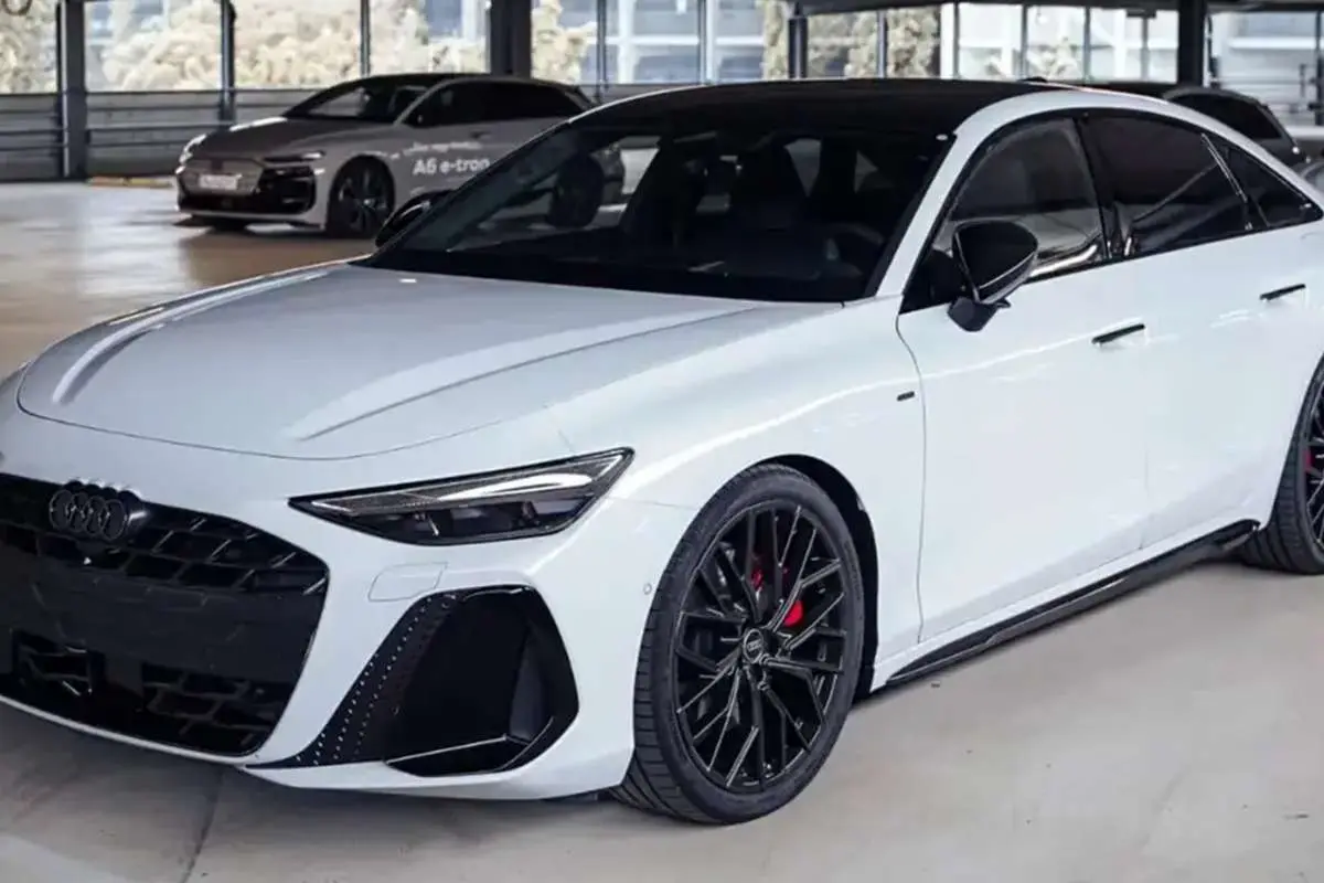 اولین تصاویر رسمی از آئودی A6 e-hybrid جدید!