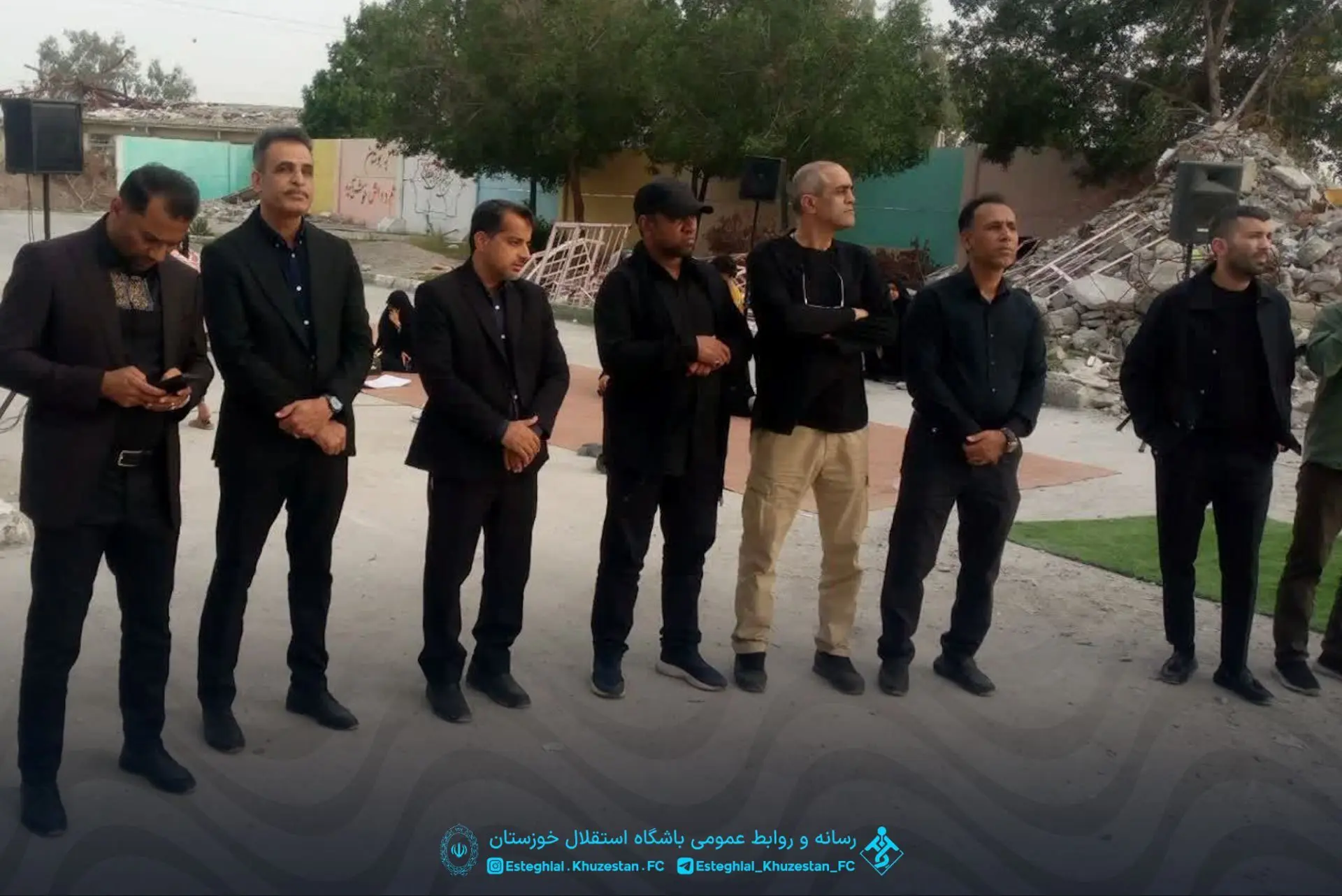 تصویر؛ پژمان جمشیدی و ۲ پرسپولیسی در میناب