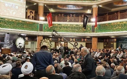 تصویر؛ محمد خاتمی، ناطق نوری و مهدی کروبی در یادبود امام جمارانی