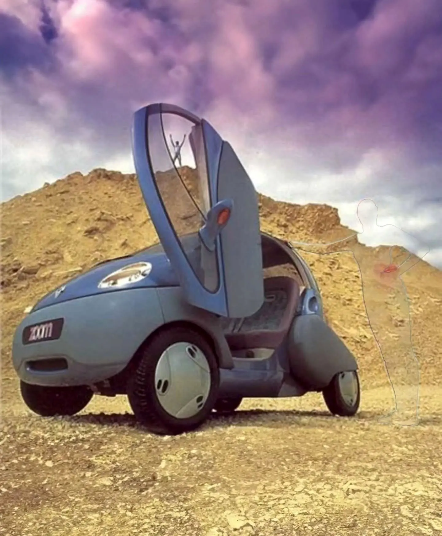 خودرویی که 30 سال پیش خودش را برای یافتن جای پارک کوچک می‌کرد!