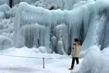 خلق جنگل یخی در یک اقامتگاه کوهستانی