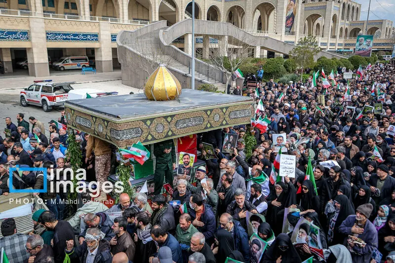 تشییع سردار نائینی۲۱