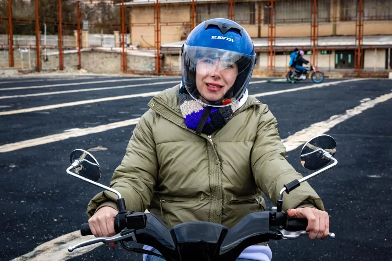 تصاویر؛ بانوان موتور سوار تهرانی