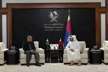 سفر وزیر کشور پاکستان به دوحه