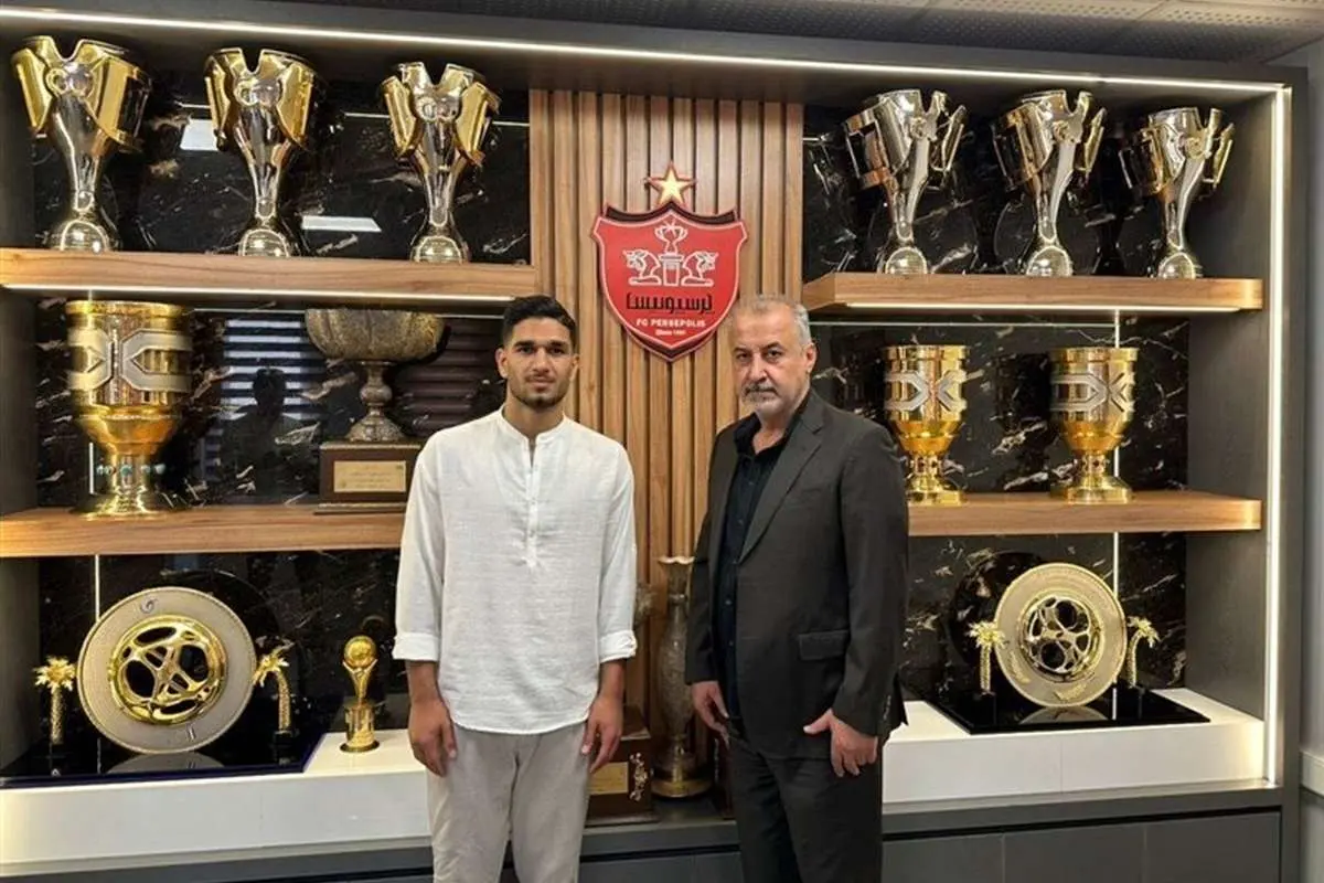 تمدید قرارداد یک بازیکن جوان با پرسپولیس