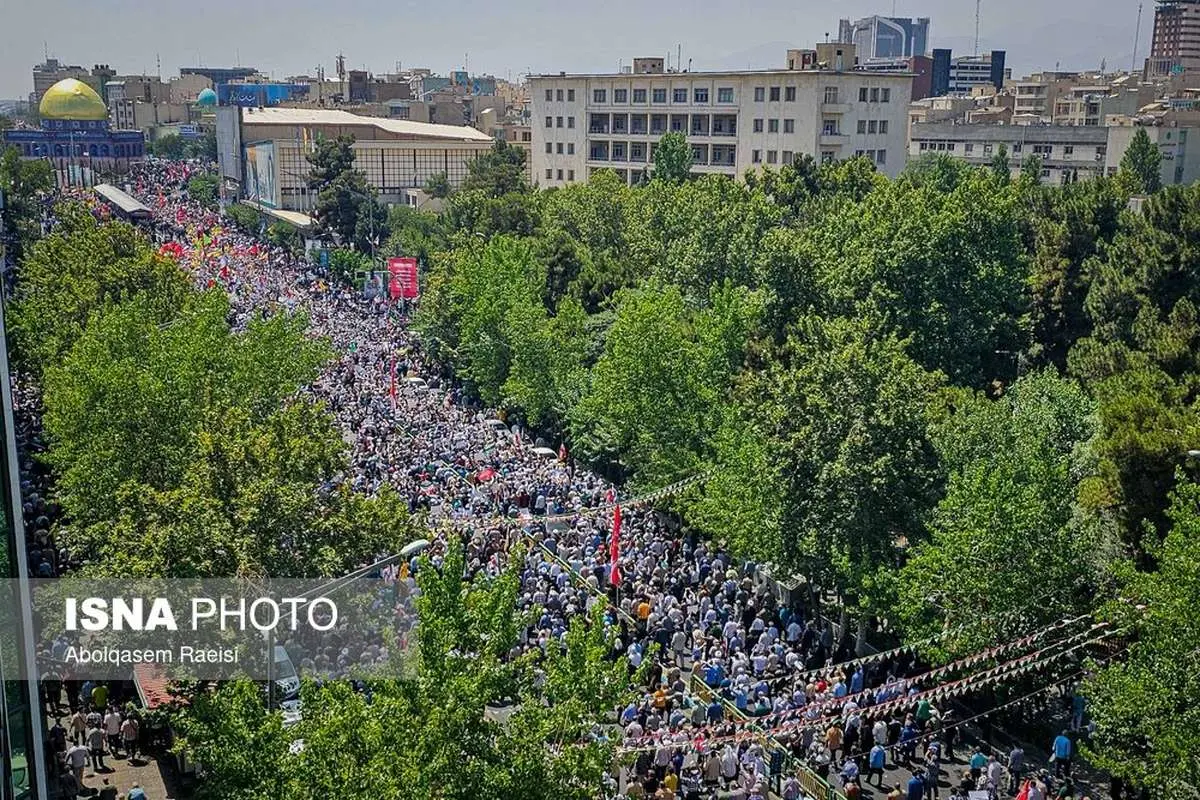 تصاویر؛ جمعه «خشم و نصر» در تهران