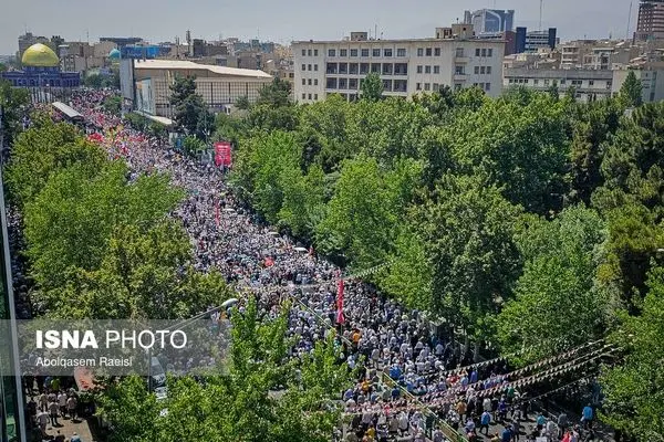 تصاویر؛ جمعه «خشم و نصر» در تهران
 
 