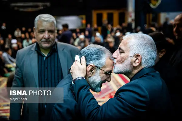 تصاویر؛ مراسم گرامیداشت شهدای حمله اسرائیل به زندان اوین
