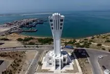 تصاویری از برج دریایی چابهار قبل از حمله آمریکا