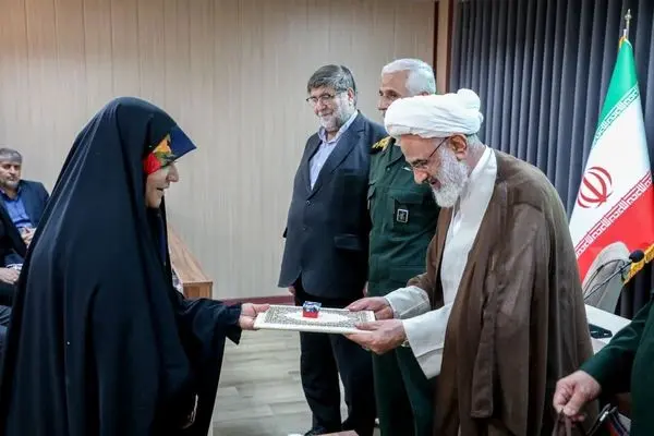 عکس؛ تقدیر سپاه از سحر امامی