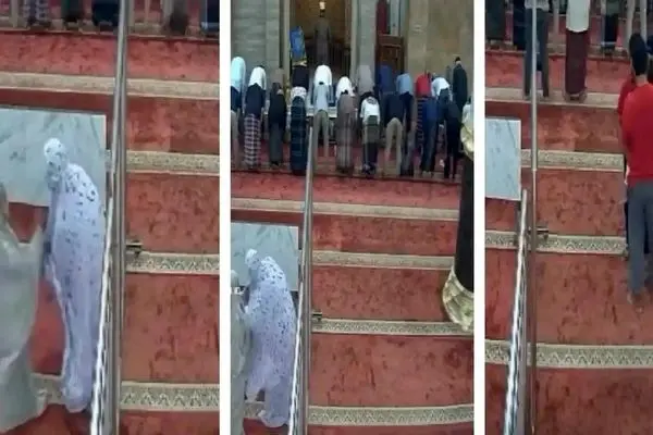 اقدام حادثه‌آفرین دو دختر هنگام اقامه نماز در مسجد