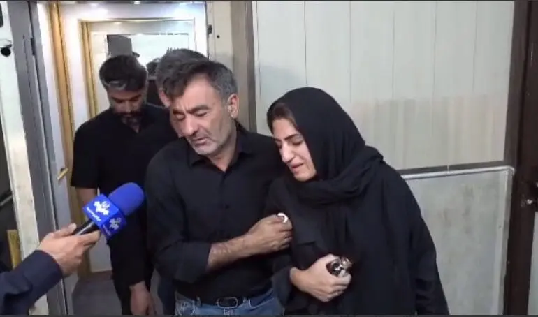 حضور خانواده الهه حسین نژاد در پلیس آگاهی؛ پدر مقتول: درخواست اشد مجازات دارم