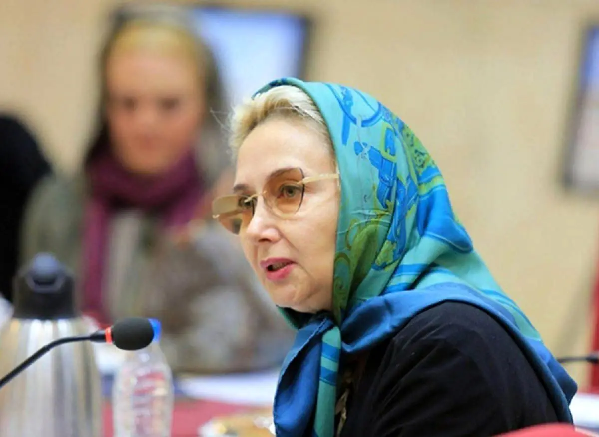 «کتایون ریاحی» و همسر دومش «مسعود بهبهانی» در یک جشن؛ سال 1390