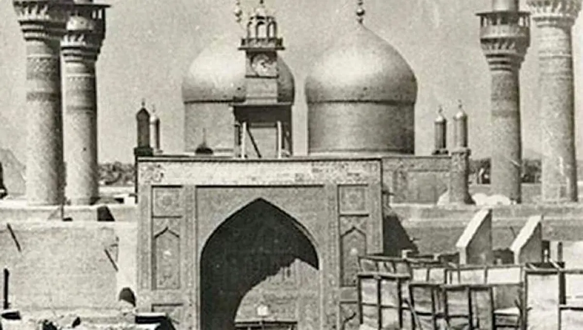 سال ۱۲۸۳ ؛ فرمان ادای نذر طلای ناصرالدین شاه به عتبات
