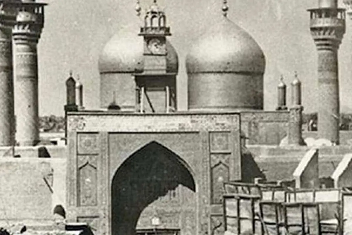 سال ۱۲۸۳ ؛ فرمان ادای نذر طلای ناصرالدین شاه به عتبات
