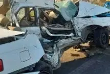 تصادف مرگبار در کرمانشاه؛ ۴ کشته و یک مصدوم