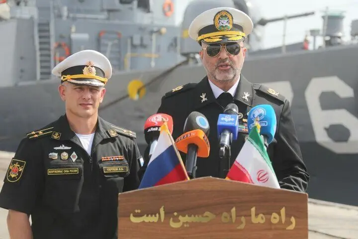 ویدیویی که صدا و سیما از رزمایش ایران و روسیه منتشر کرد