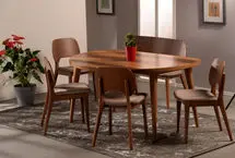 معرفی کامل ابعاد میز ناهار خوری مستطیل 6 نفره
