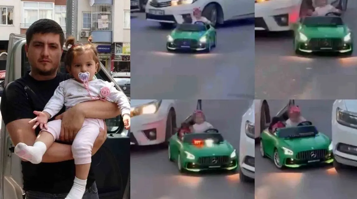 ببینید؛ تصادف یک خودرو با خودروی برقی کودک یک‌ساله


