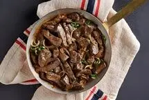 طرز تهیه جغور بغور با دل مرغ/ یک خوراک خوش‌طعم با سس غلیظ