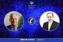 گفت‌وگوی تلفنی وزرای امور خارجه ایران و ایتالیا 