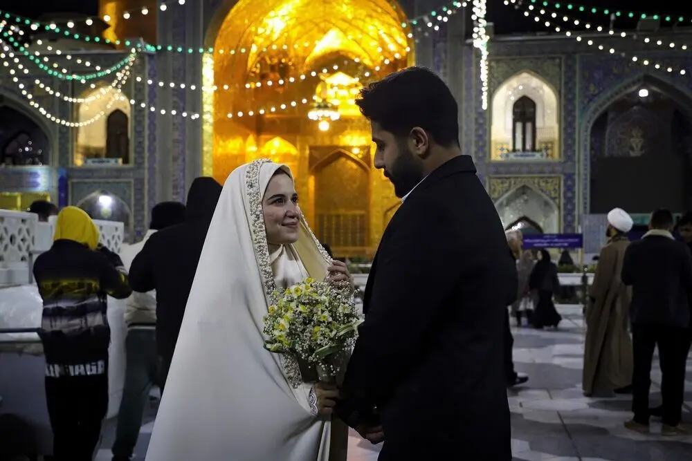 تصاویر؛ عَقدِ بالاسر حضرت