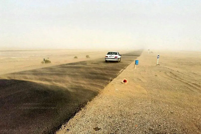 طوفان شن این استان را فراگرفت