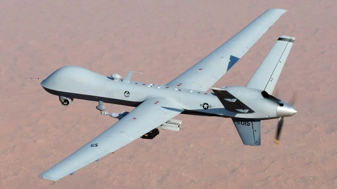 بقایای یک پهپاد MQ-9 آمریکایی در بندرعباس 