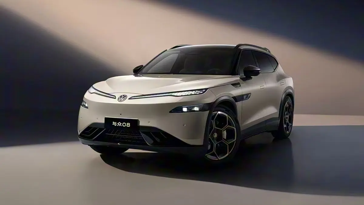 ID.Unyx 08: چهره تازه فولکس‌واگن در بازار خودروهای برقی چین