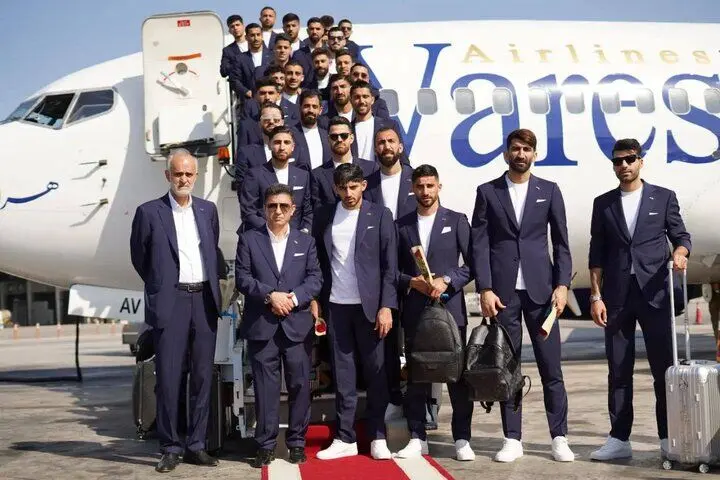 زمان ورود کاروان تیم ملی فوتبال به تهران مشخص شد

