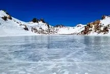 تصاویری از سبلان برفی در میانه خرداد
