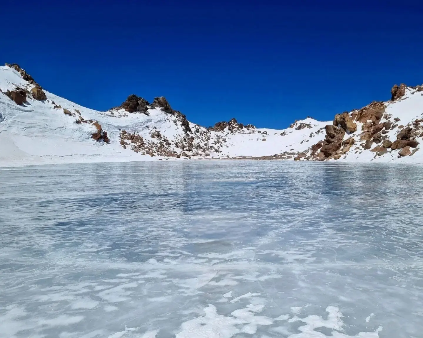 ویدئو؛ برف تابستانی در سبلان