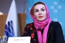 عکس؛ آزیتا ترکاشوند و بهمن دان در دیدار امروز با رهبر انقلاب