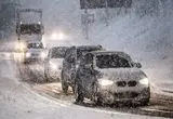 دفن خودروها در کولاک برف آرژانتین