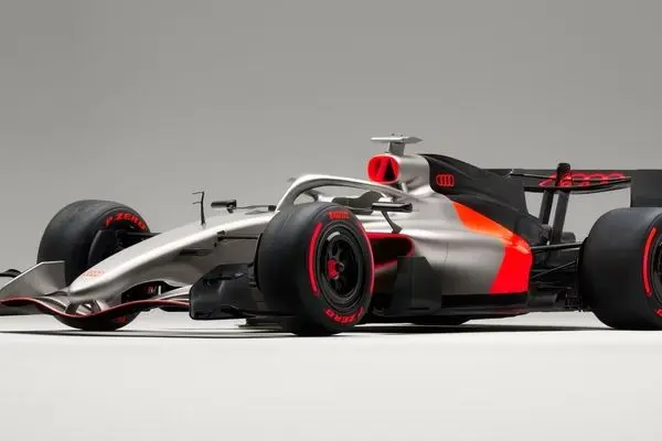 آئودی از نخستین خودروی فرمول یک خود رونمایی کرد