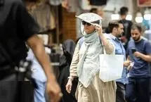 تصاویر؛ گرمای ۴۱ درجه‌ای در تهران